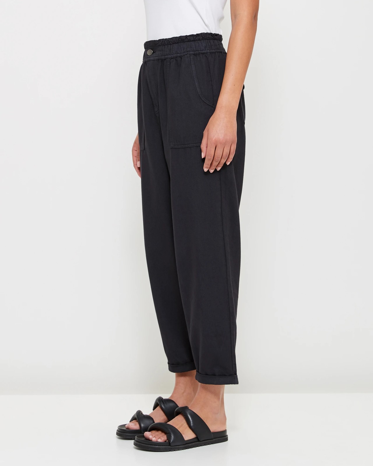 Tapered Paperbag Pants | Target Australia