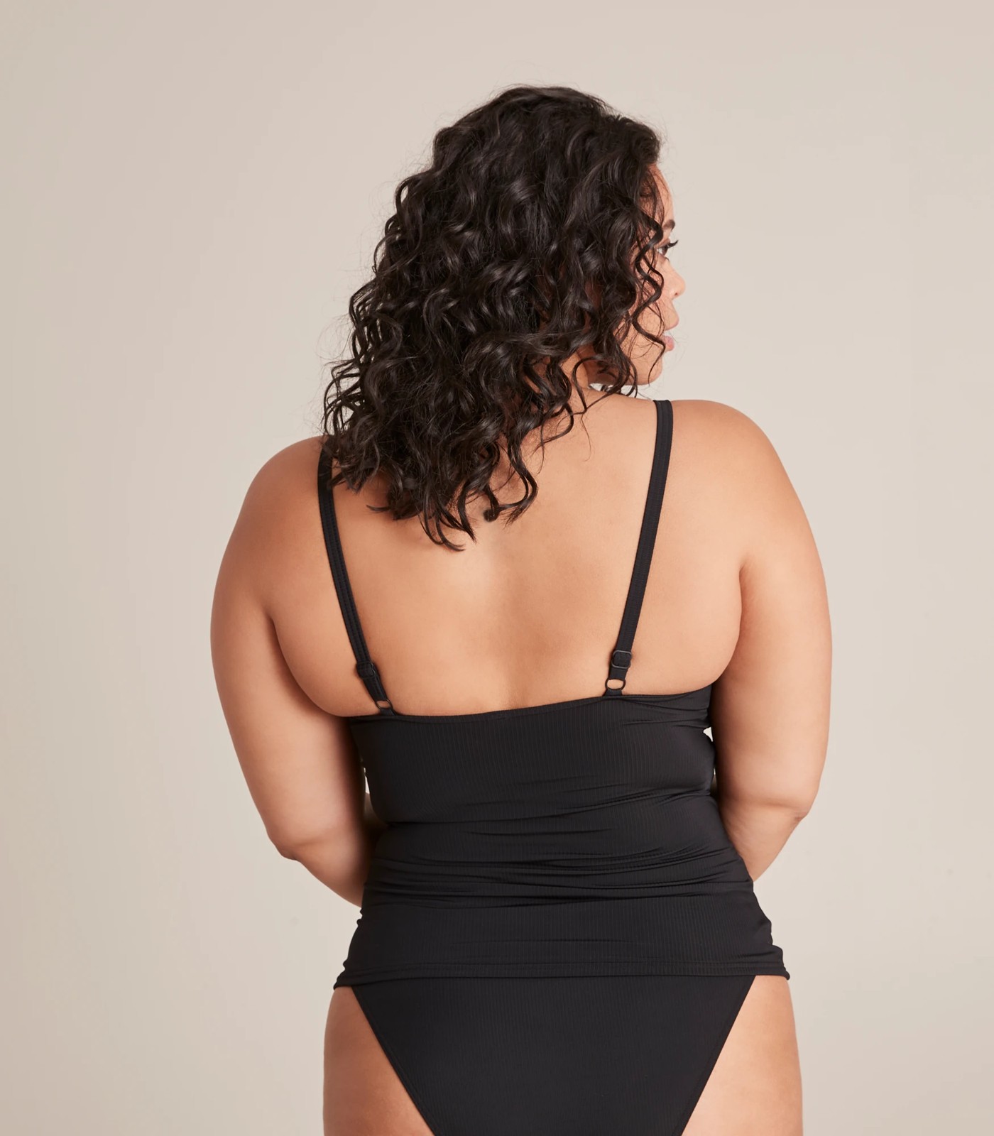 Target Shape Your Body Plunge Tankini Top - Black