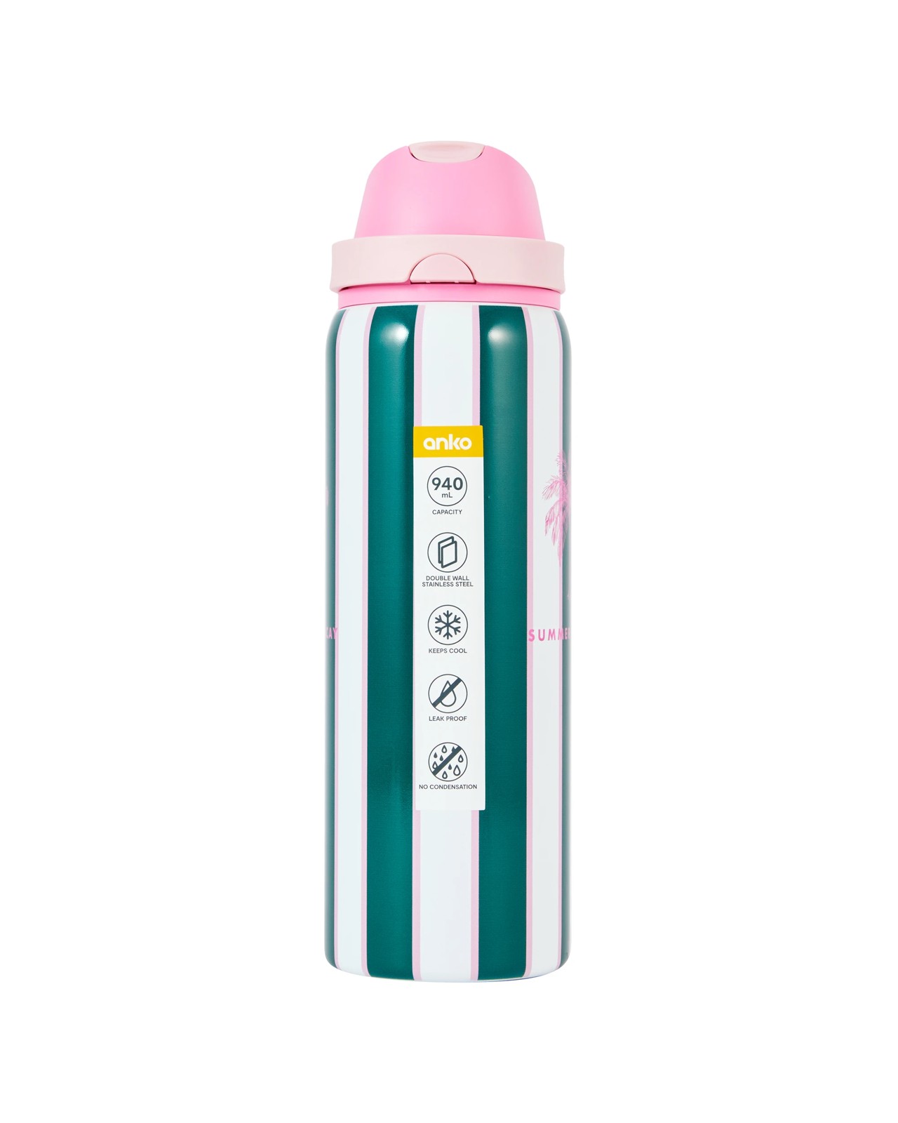 Anko 940ml Vacay Dual Lid Drink Bottle 6 of 6