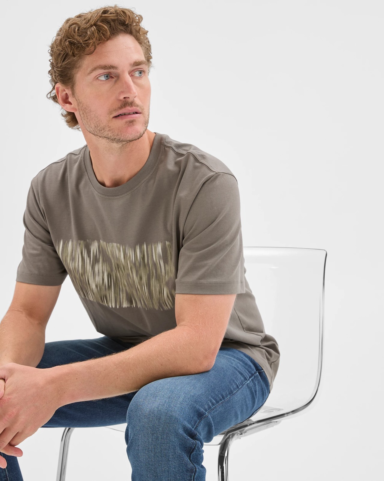 Australian Cotton Blend Abstract T-Shirt 3 of 6
