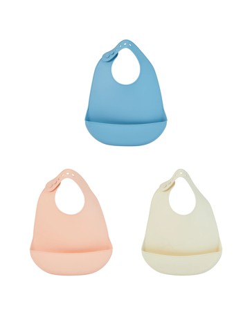 Anko Silicone Bib - Assorted