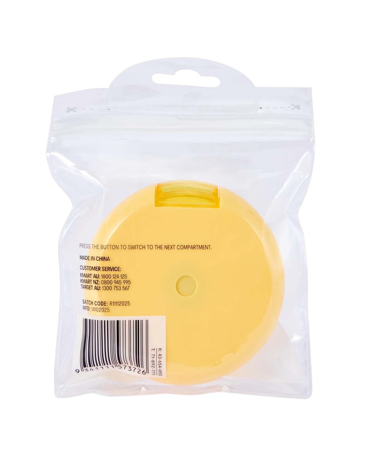 OXX Travel Tablet Container - Yellow 6 of 6