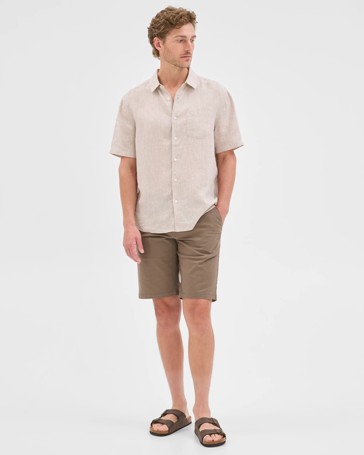 Australian Cotton Regular Stretch Chino Shorts