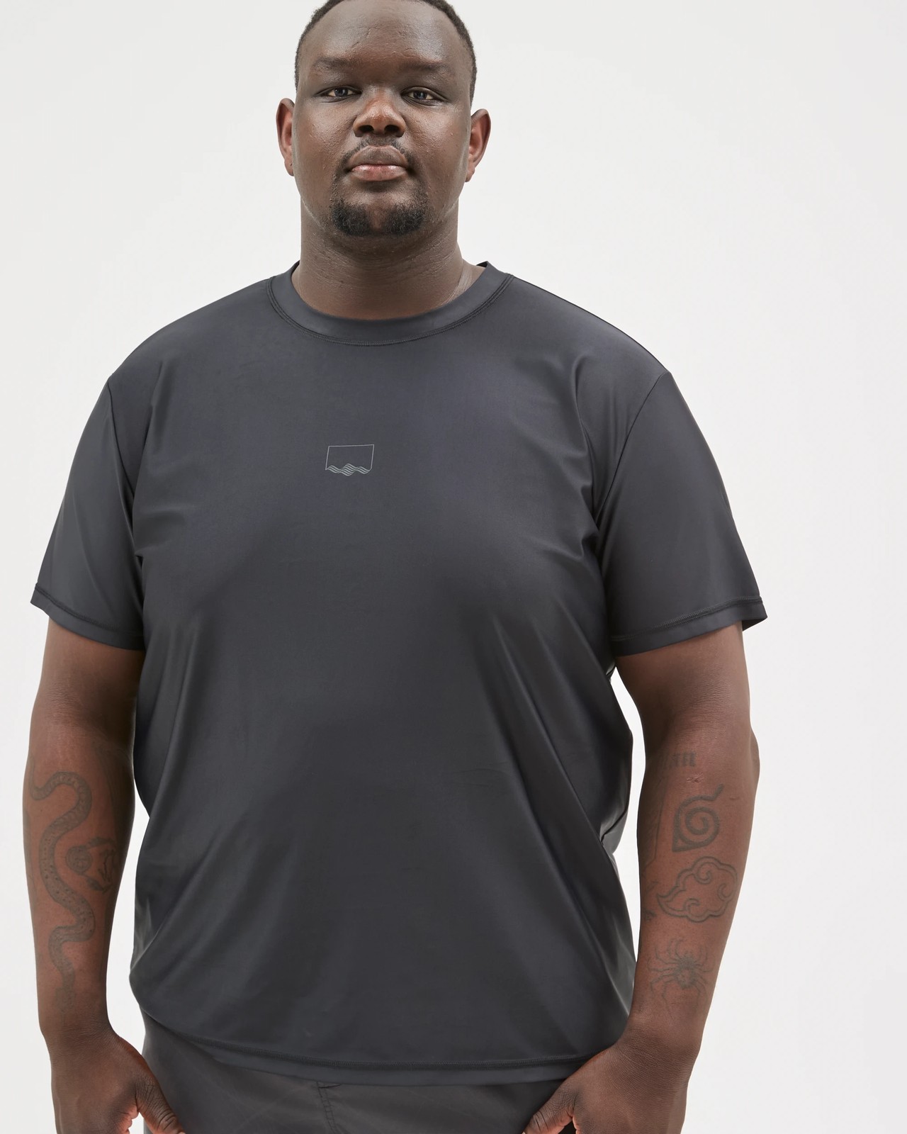 Plus Size Short Sleeve Swim Rash Vest 5 of 5