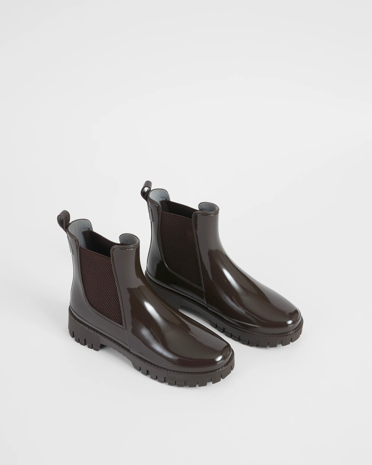 Low Rainboots - Bree II - Brown Patent 2 of 3