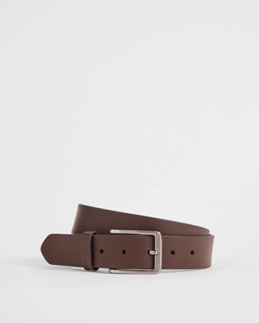 Antique Leather Buckle Belt