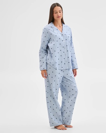 Australian Cotton Flannelette Pyjama Set