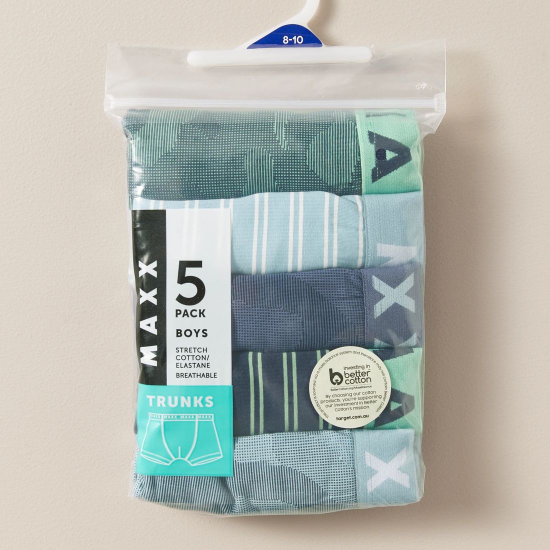 5 Pack Maxx Camo Trunks | Target Australia