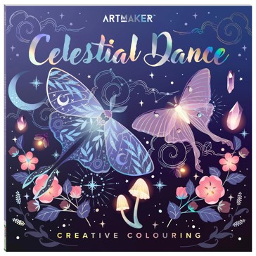Art Maker Celestial Dance Creative Colouring - Book