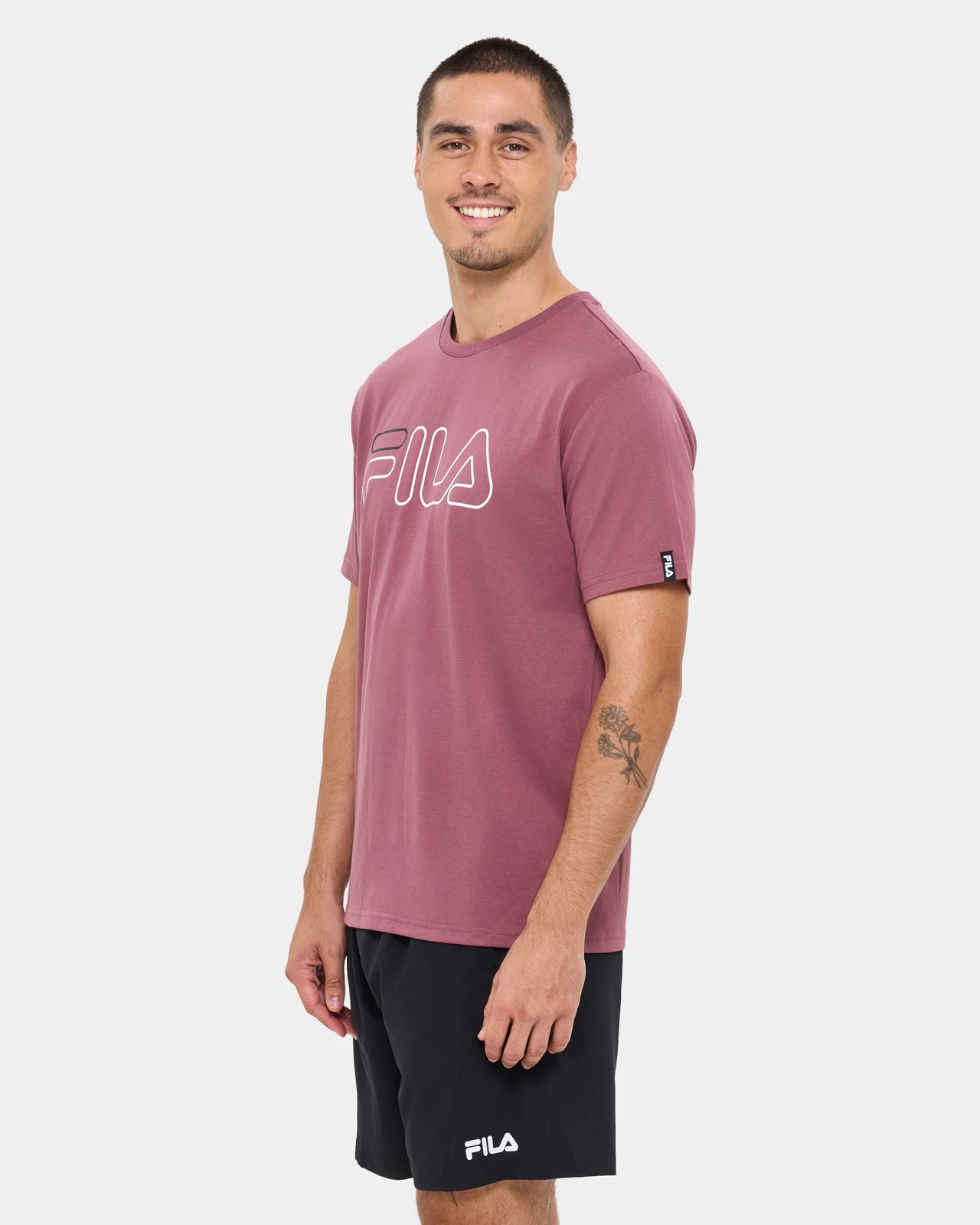Fila Core Logo T-Shirt - Rose Brown 3 of 6