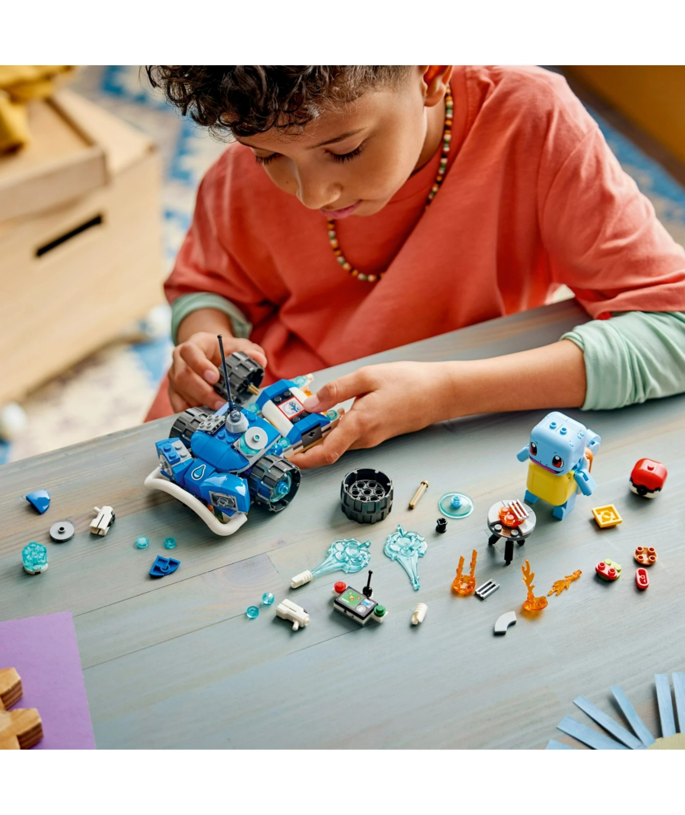 Pre-Order LEGO® Pokemon SMART Play: Trainer's Buggy Adventure with Squirtle 72156 3 of 6