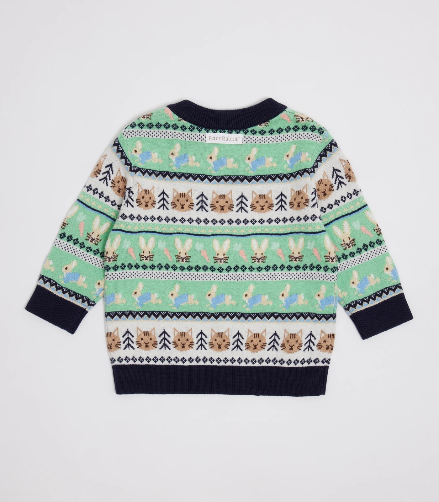 Peter Rabbit Baby Intarsia Knit Jumper | Target Australia