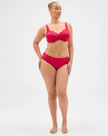 Lizzy Lace High Cut Briefs