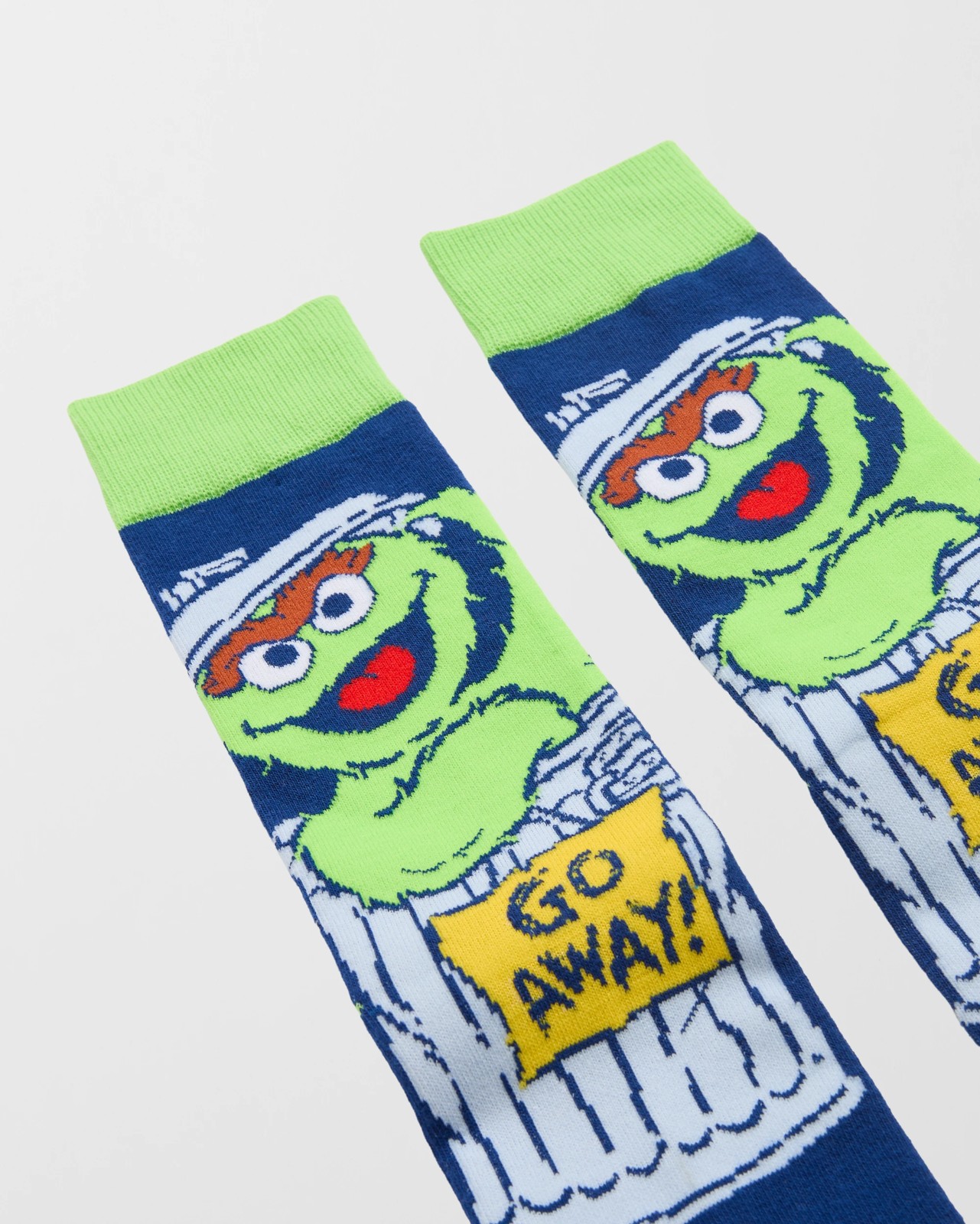 Swag Oscar The Grouch Crew Socks 2 of 3