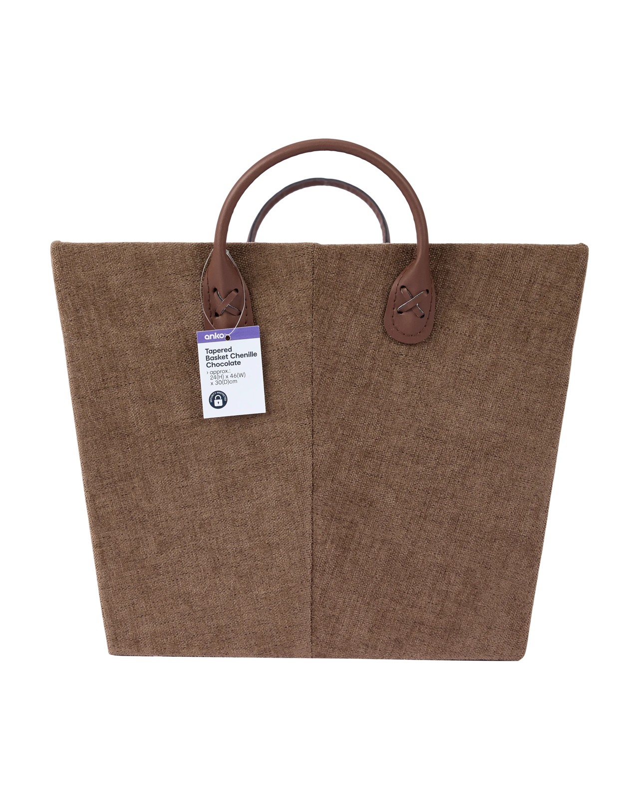 Anko Tapered Chenille Basket - Chocolate 5 of 5