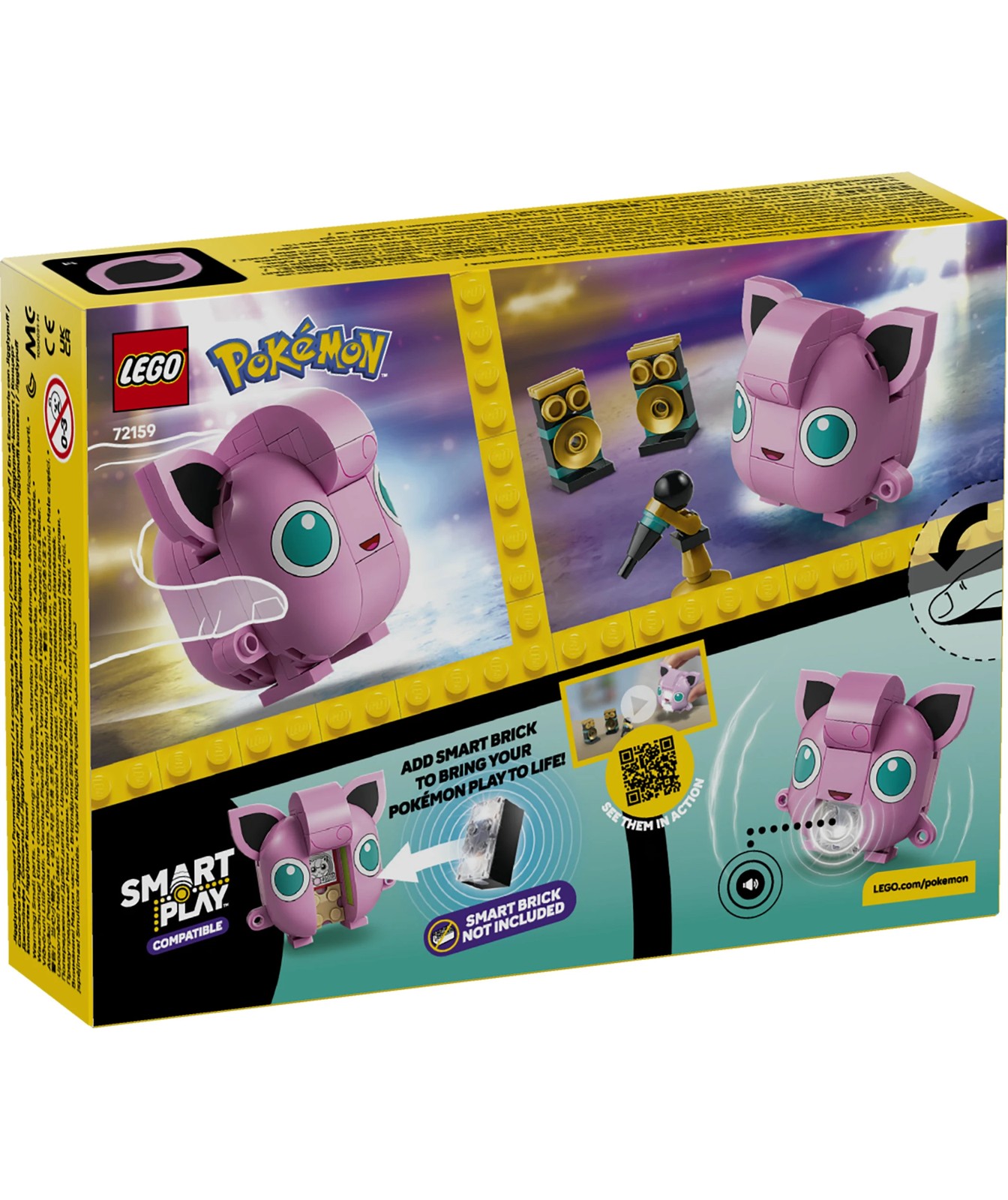 Pre-Order LEGO® Pokemon SMART Play: Jigglypuff Concert 72159 6 of 6