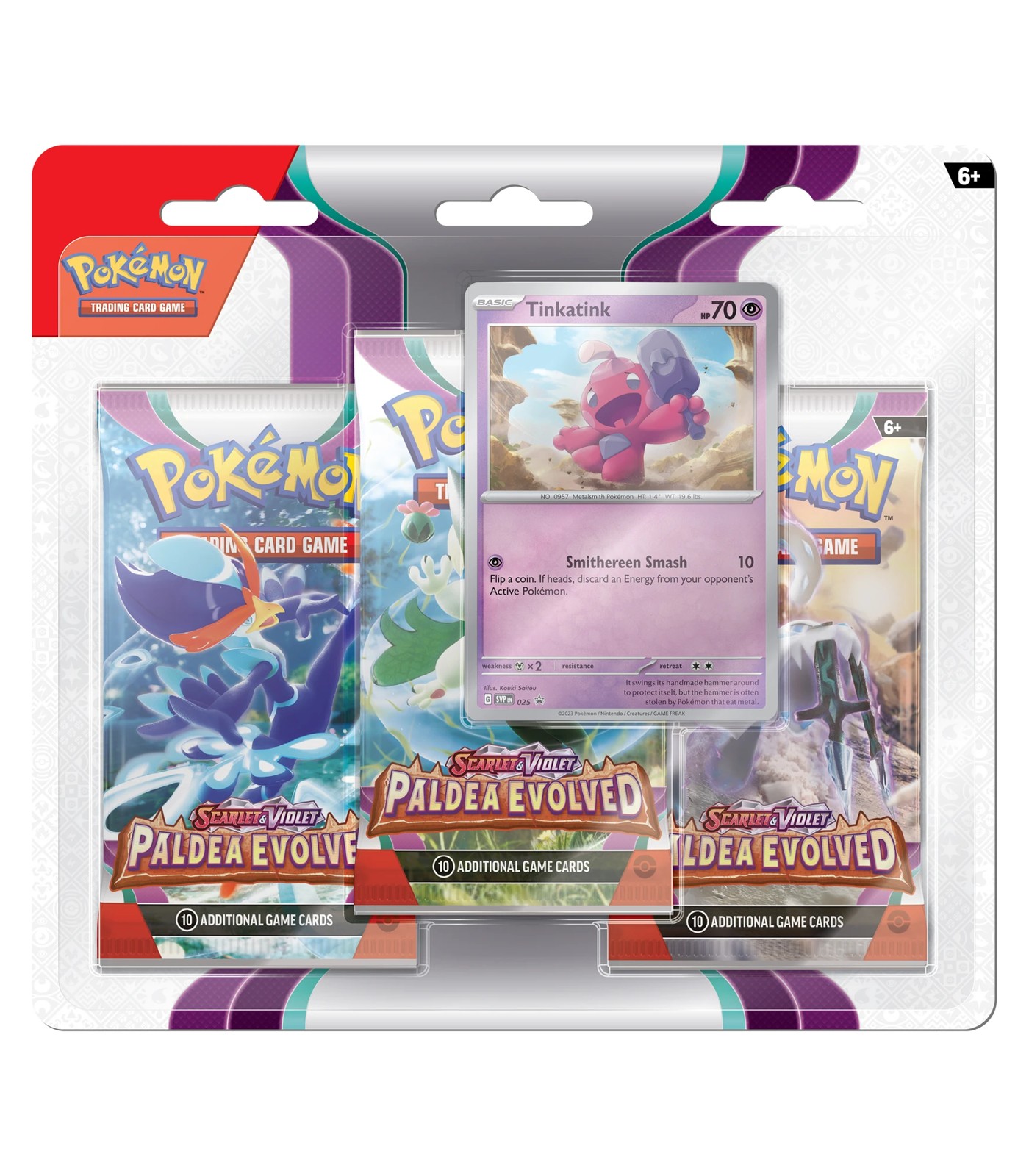 Pokemon Tin Assortment Collectors Edition - 3 Pack (6+ Ye