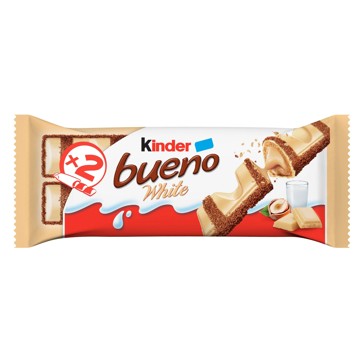 Kinder Bueno White, 2 Pack - 39g