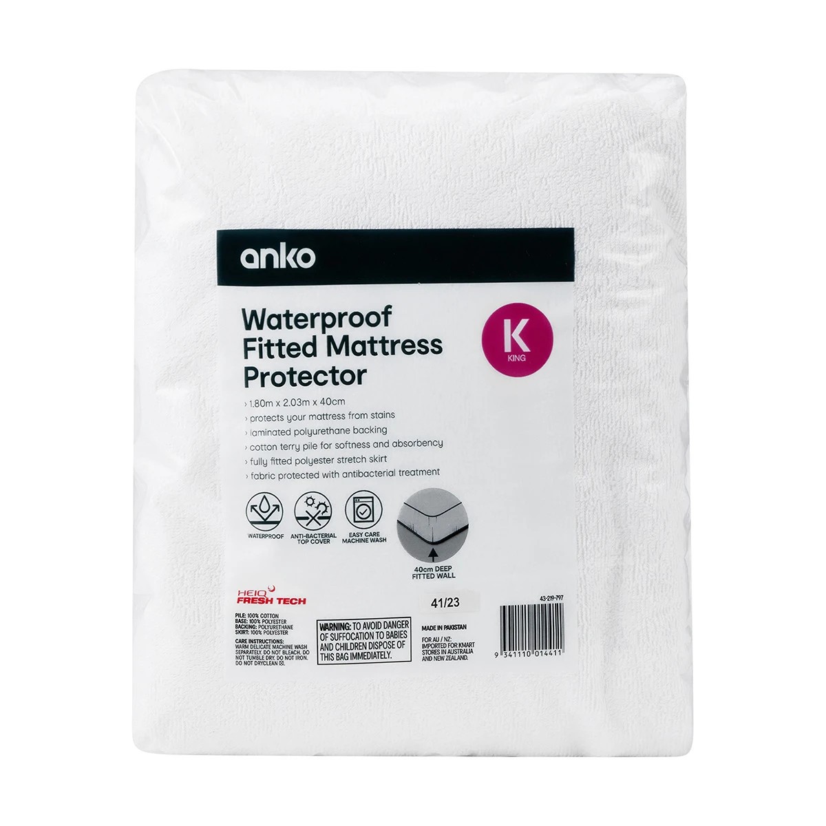 Baby mattress protector store kmart