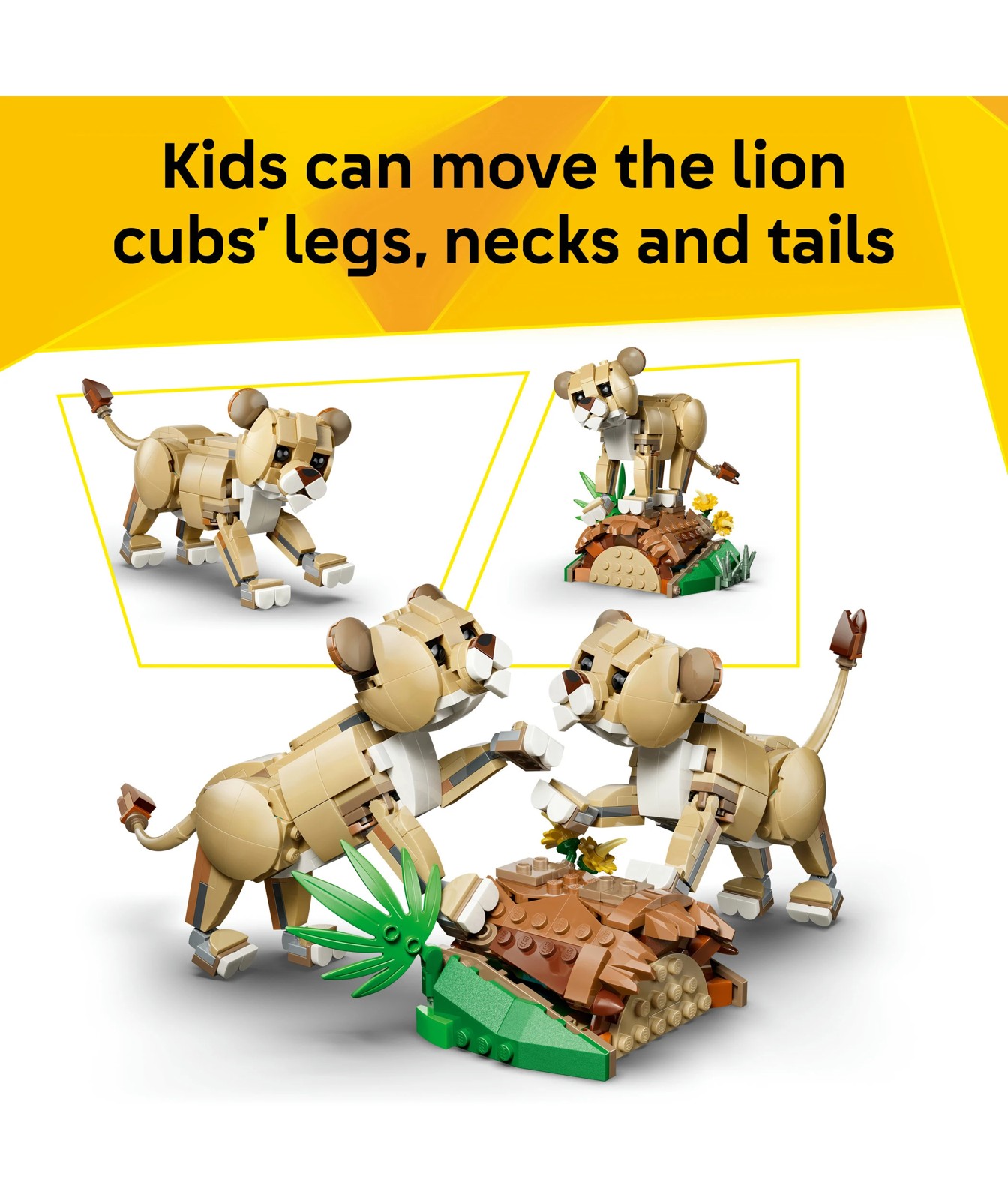LEGO® Creator 3 in 1 Wild Animals: Majestic Lion 31386 5 of 5