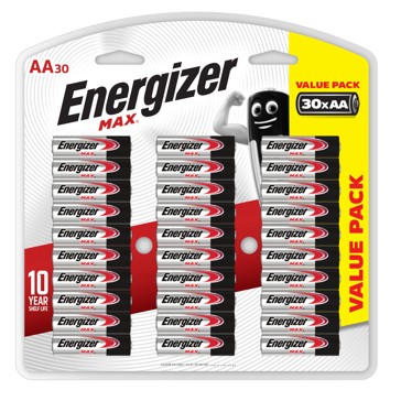 Energizer Max AA - 30 Pack
