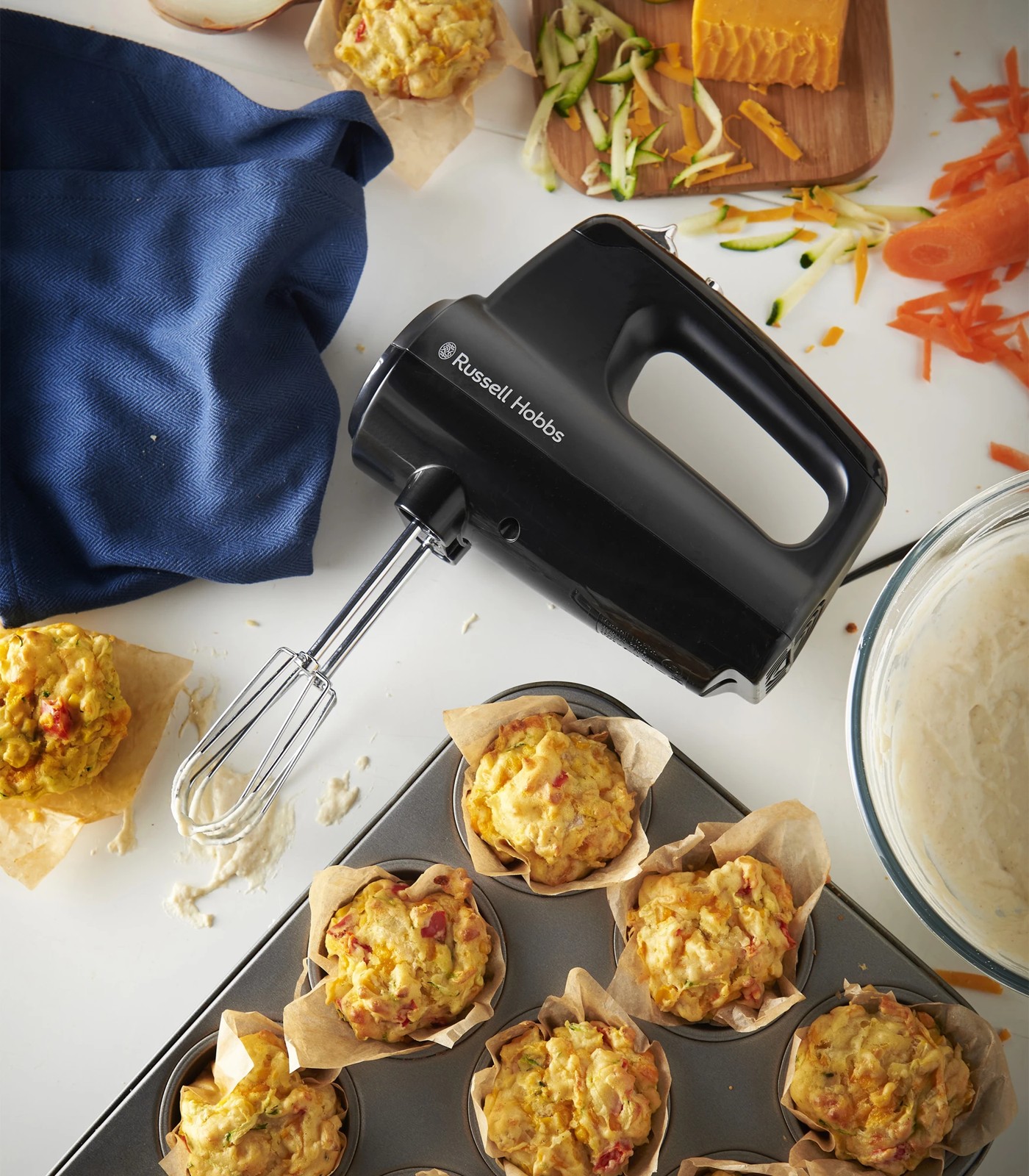 Russell Hobbs Desire Matte Black Hand Mixer RHMX5BLK Target Australia