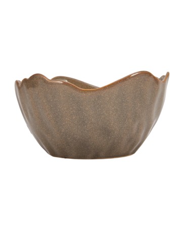 Anko XL Wavy Edge Ceramic Candle