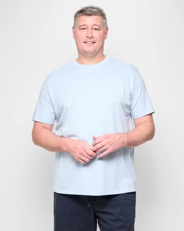 Plus Size Australian Cotton Crew T-Shirt
