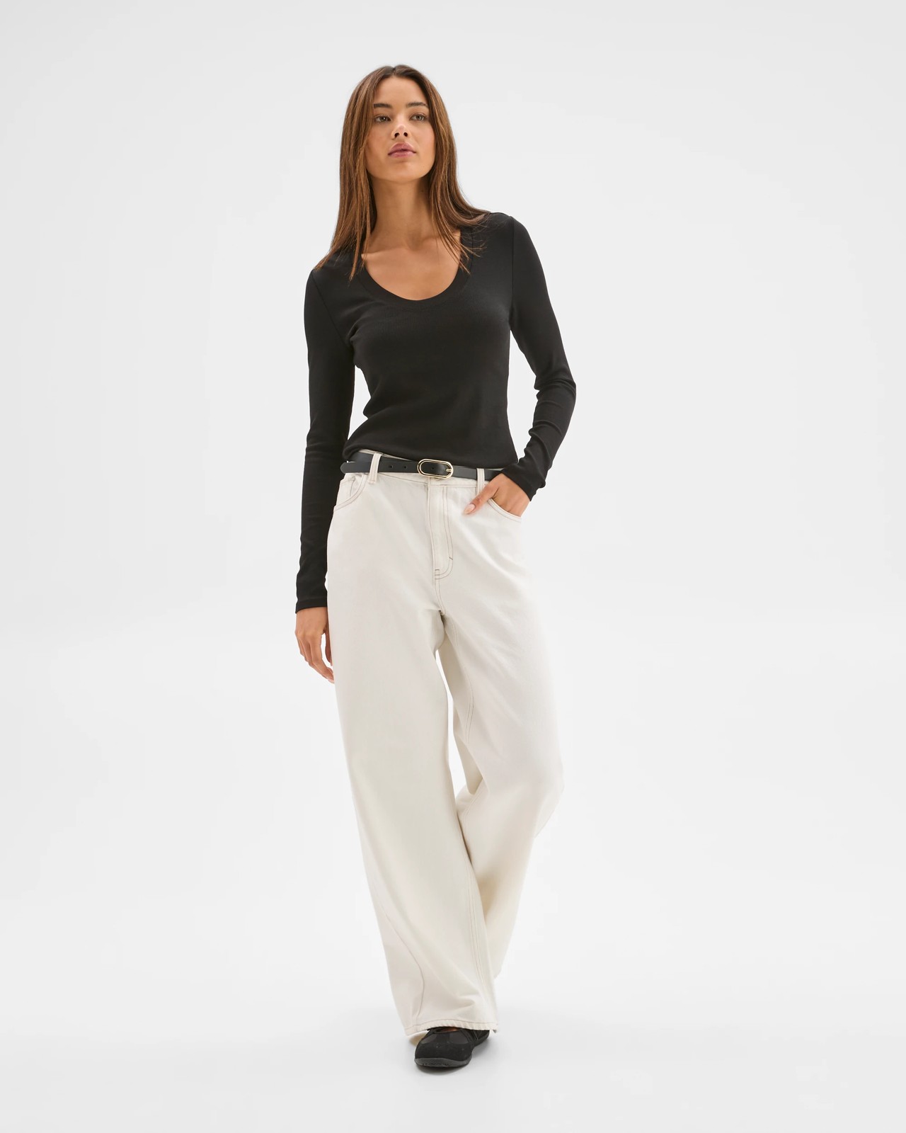 Lily Loves Scoop Neck Long Sleeve Top 2 of 5