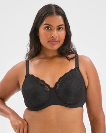 Jenna Minimiser Lace Underwire Bra