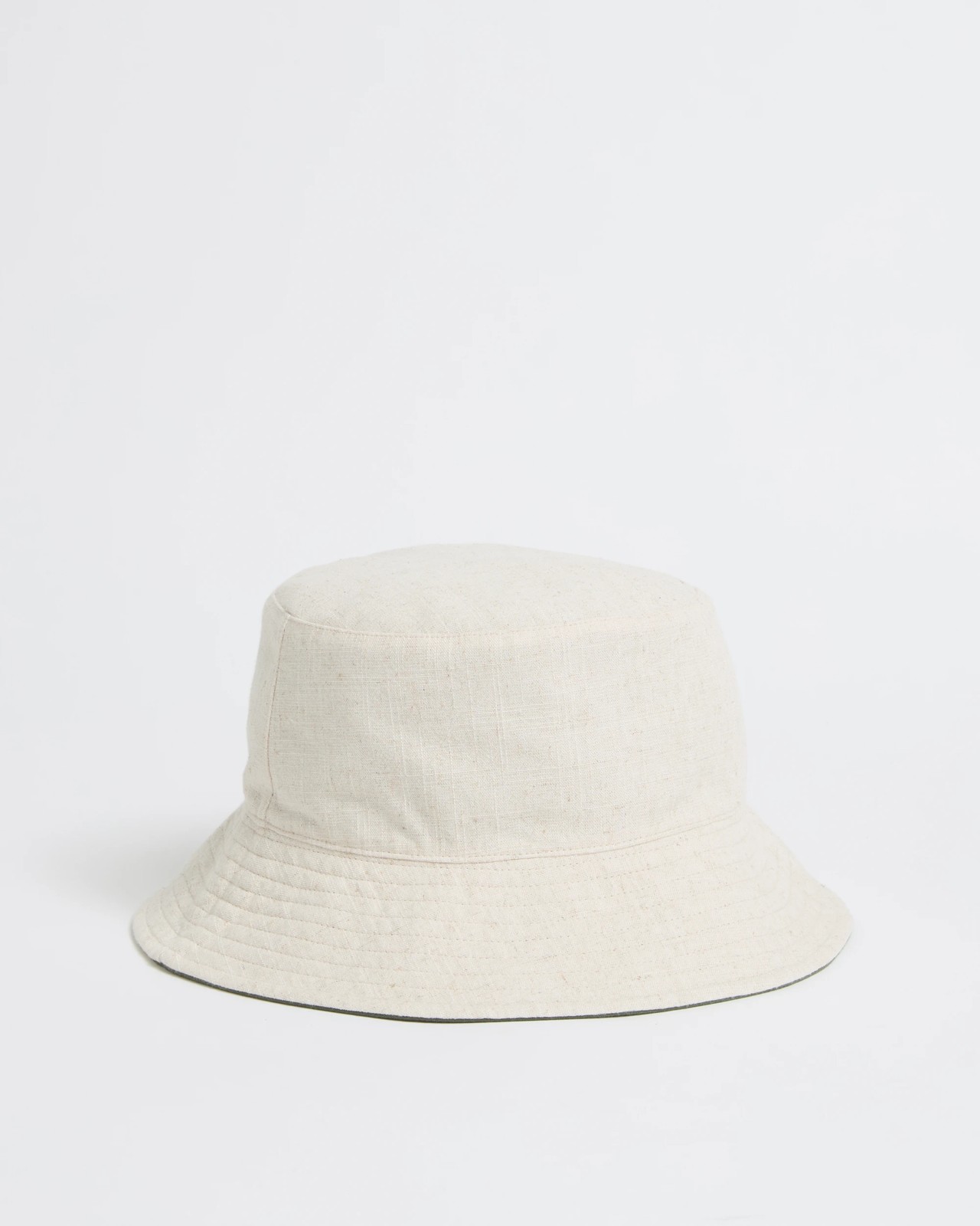 Reversible Bucket Hat - Stone/Green 3 of 3
