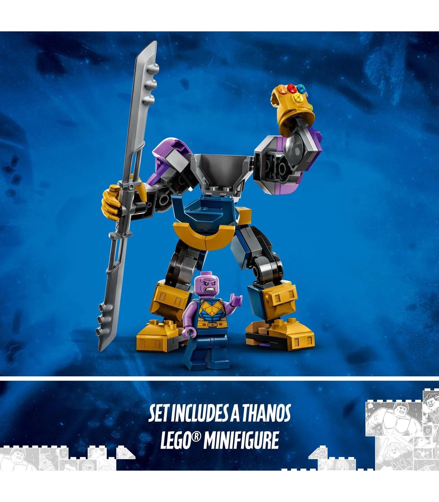 Lego thanos sales armor