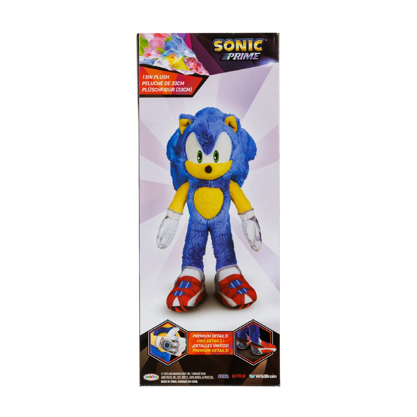 Boneco Sonic Prime Netflix Sonic Toyng