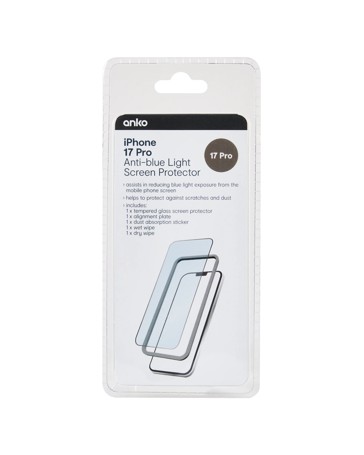 Anko iPhone 17 Pro Anti-Blue Light Screen Protector