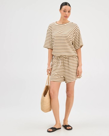 Cotton Textured Shorts