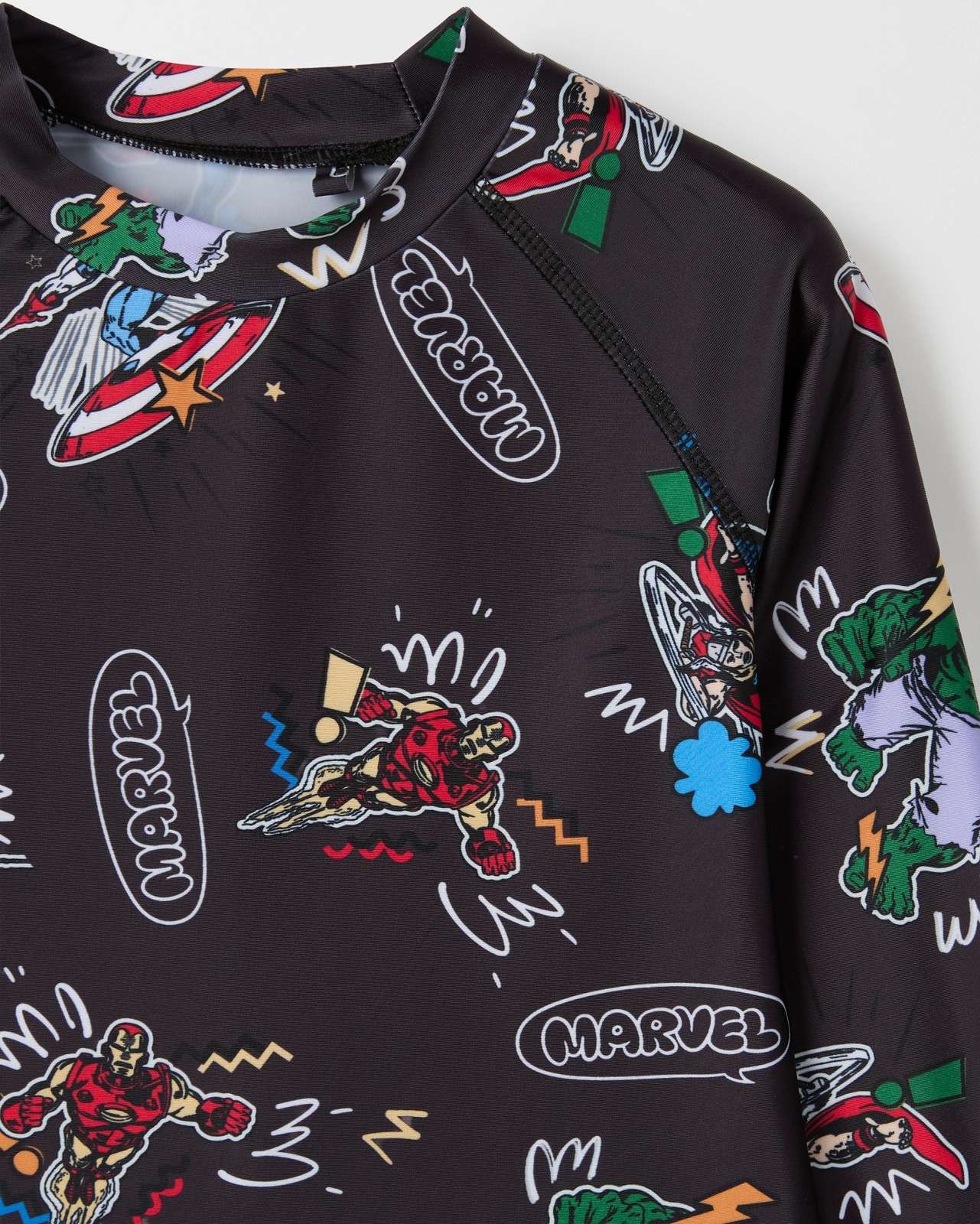 Marvel Long Sleeve Swim Rash Vest 2 of 2