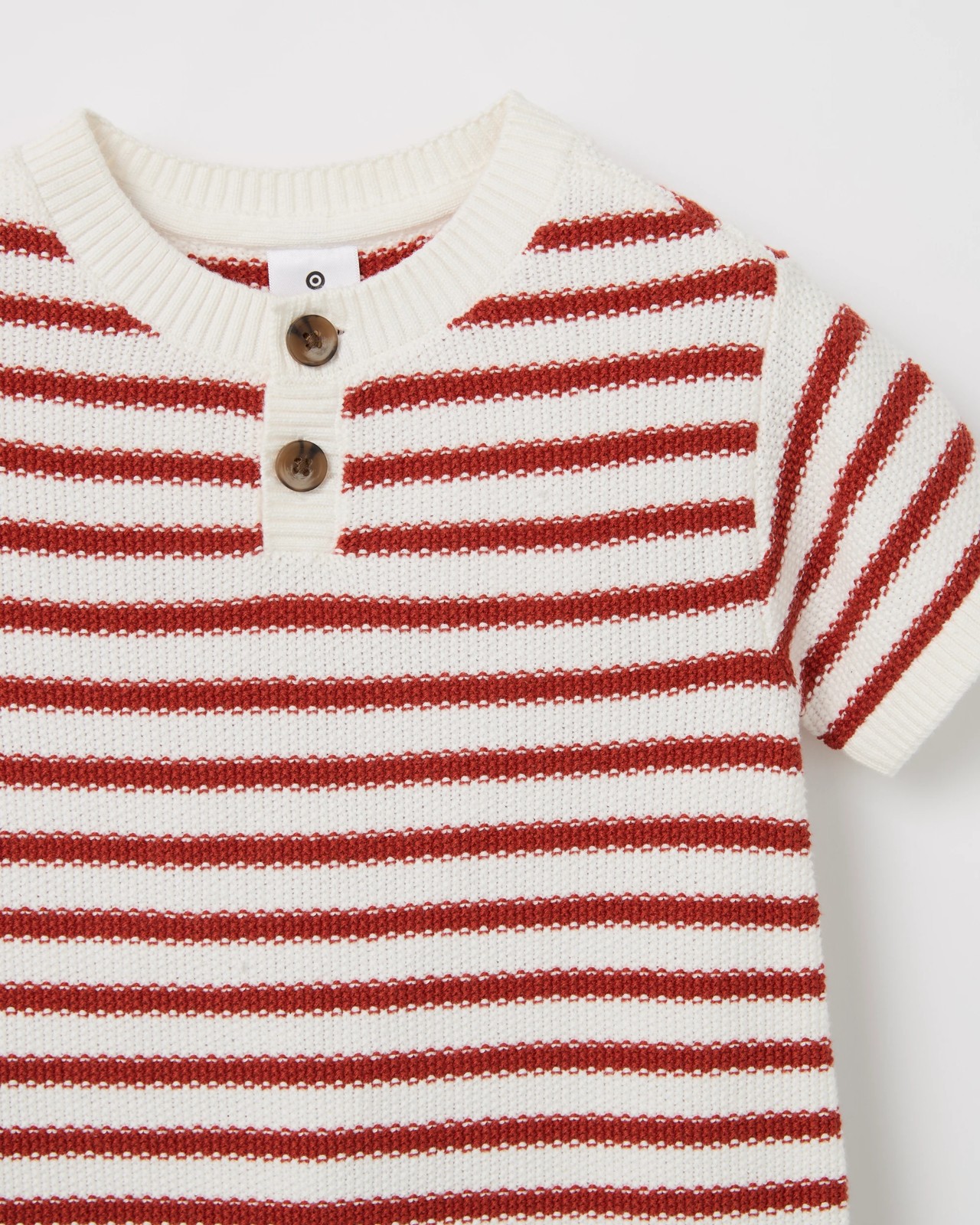 Baby Organic Cotton Knit Romper 5 of 5