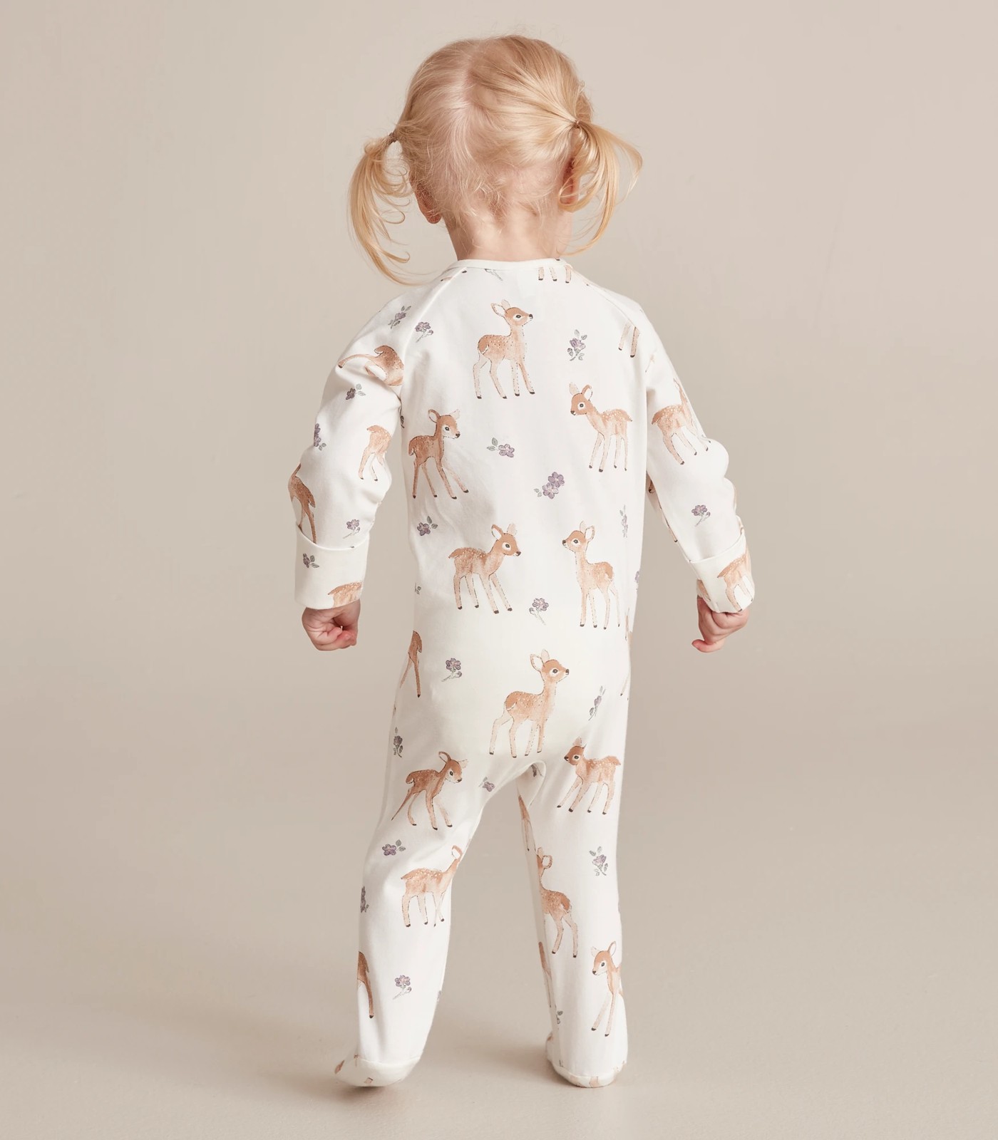 Baby Organic Cotton Print Zip Coverall 5 of 5
