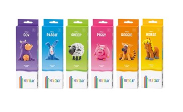HEY CLAY Animals Single Pack - Assorted*