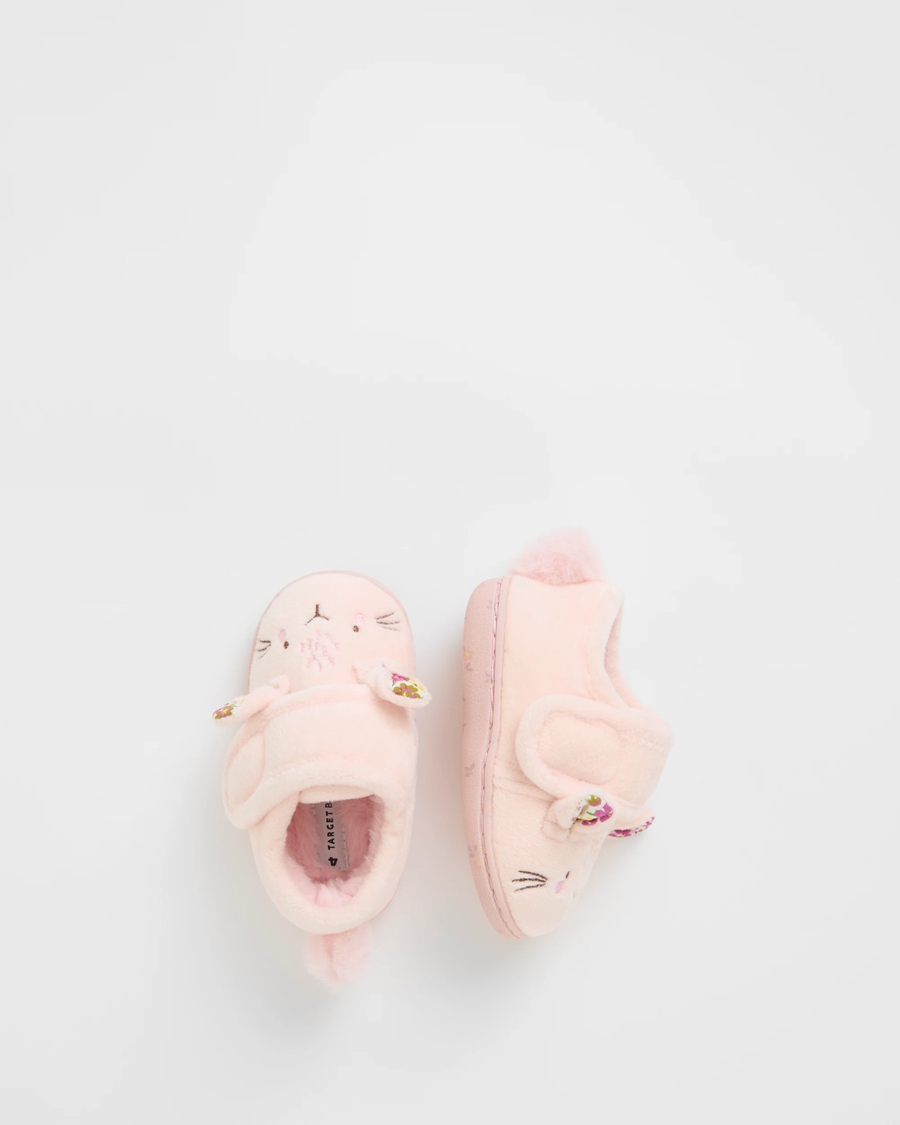 Baby Novelty Tab Bunny Slippers 2 of 3