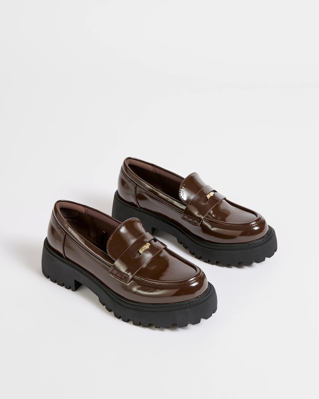 Coin Chunky Loafer - Lenny - Chocolate 2 of 3