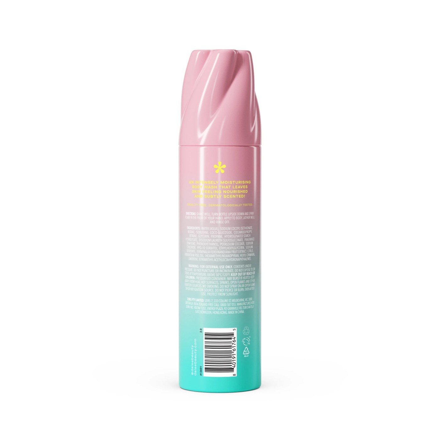 DAISE Foaming Body Wash 250g - Violet and Berry Whip 2 of 6
