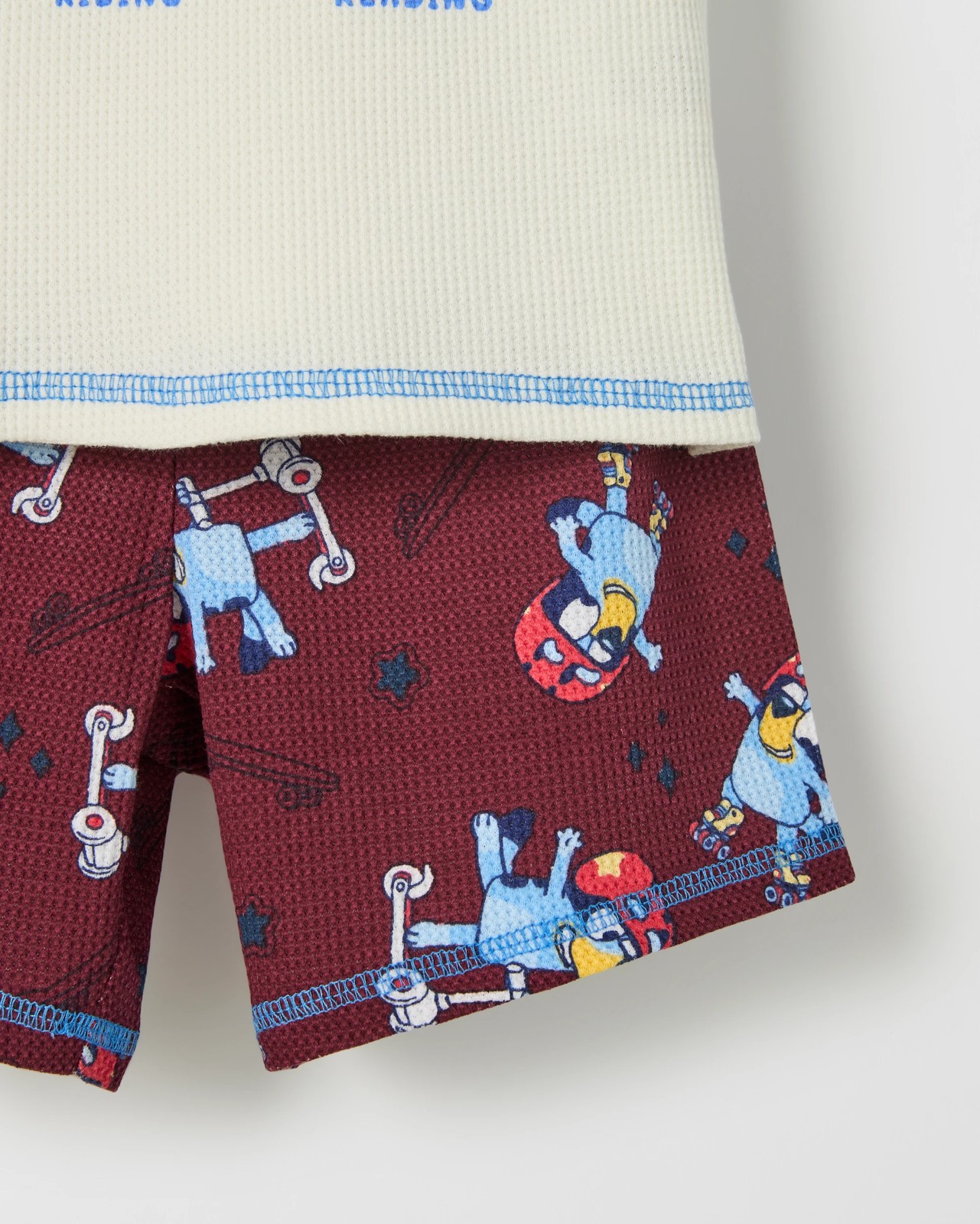 Bluey Australian Cotton Younger Boys Elevated Knit Pyjama Set 3 of 4