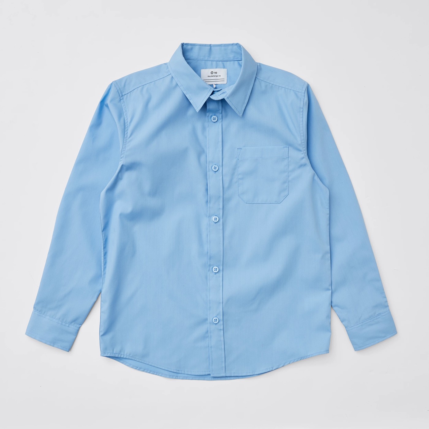 Long Sleeve School Shirt 3 of 3