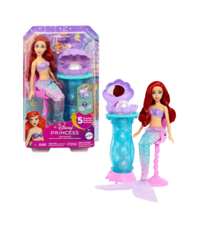Disney Princess Ariel Vanity Pop Mermaid Fashion Doll & Vanity with 5 Pop-up Surprises