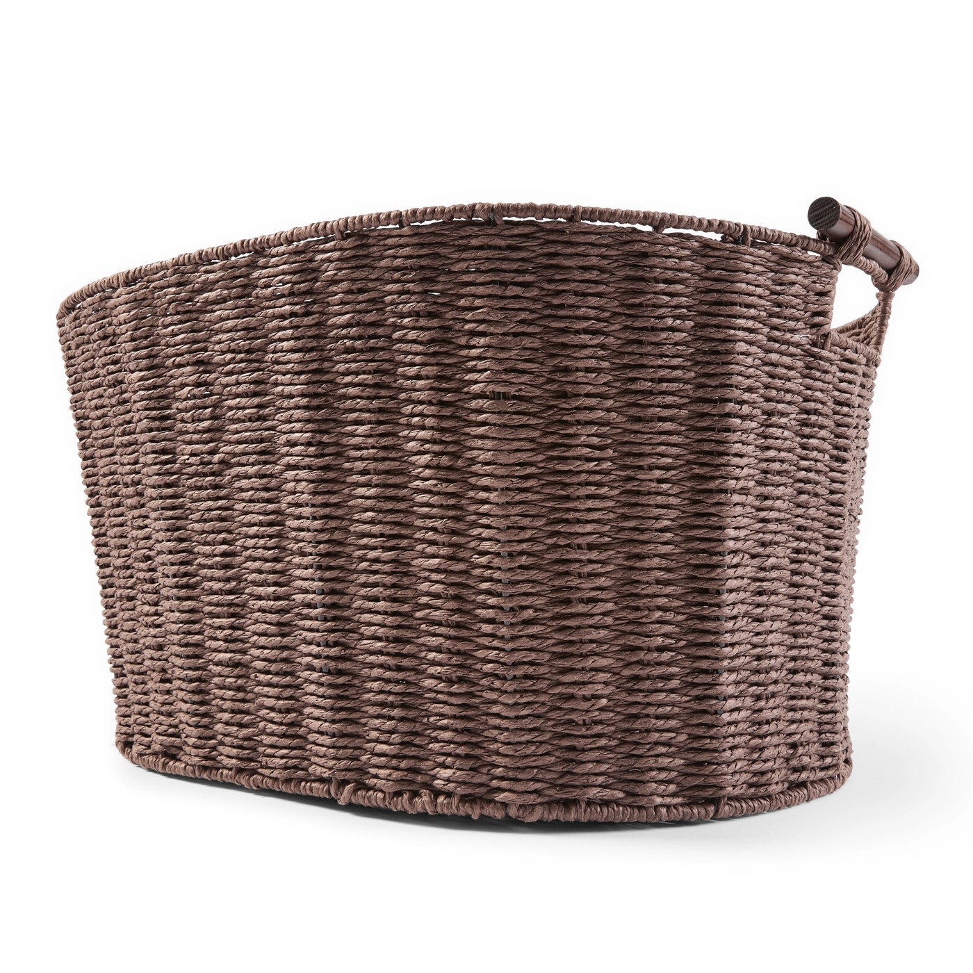 Anko Paper Rope Laundry Basket - Brown 4 of 4