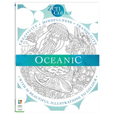 Zen Colour: Oceanic - Book