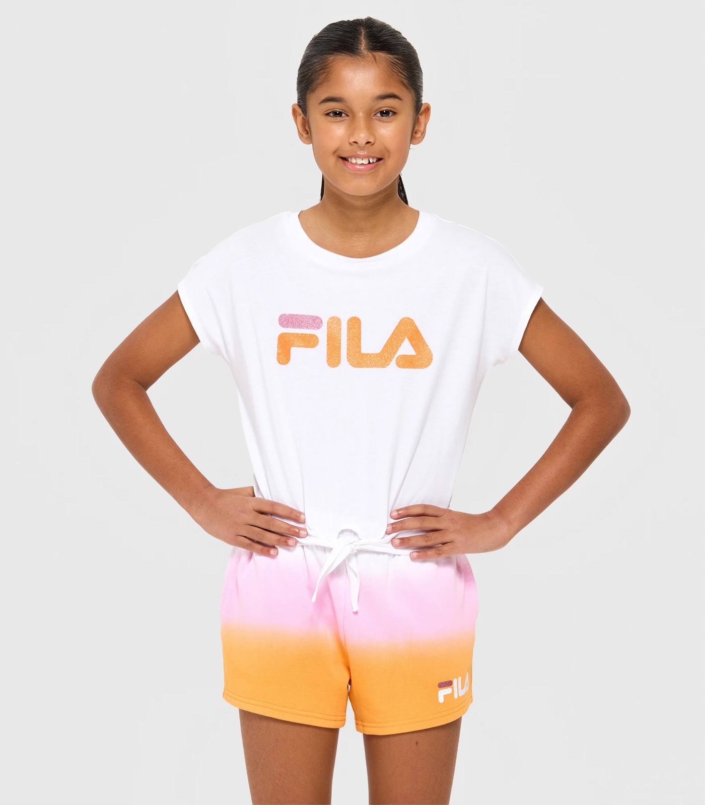 Fila Tie Front T shirt Alani Target Australia