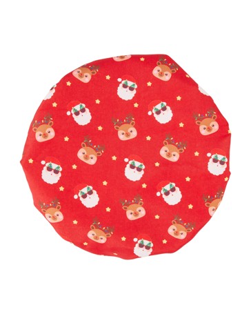 OXX Beauty Shower Cap, Santa and Reindeer