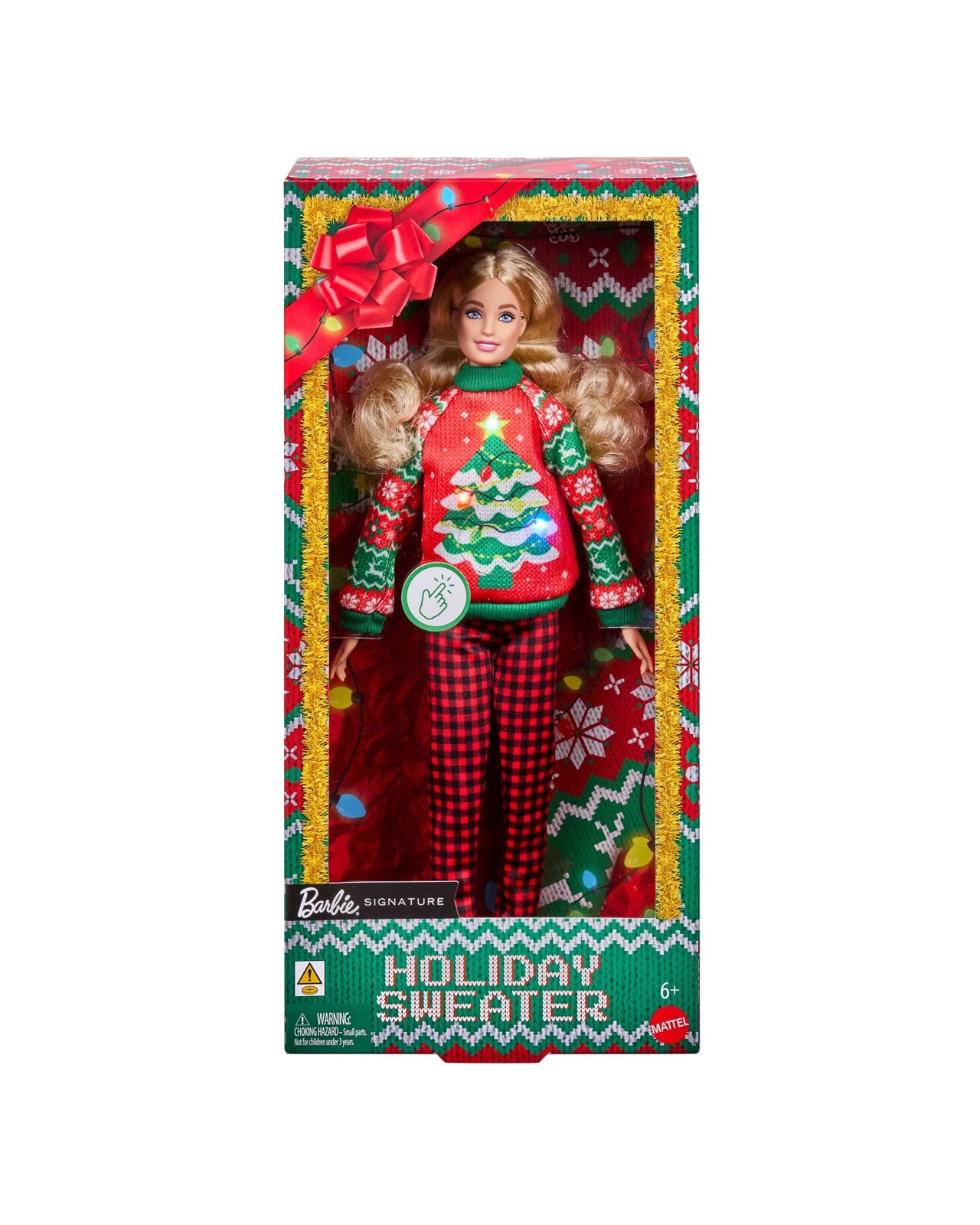 Barbie Holiday Sweater Doll 5 of 6